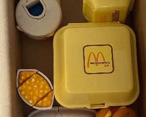 Vintage McDonalds Changeables Transforming Figures