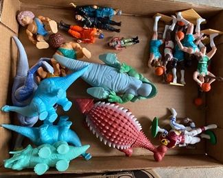 Tonka Dinosaurs/Starting Lineup Figures