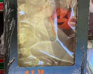 Animated Halloween Skeleton in Box