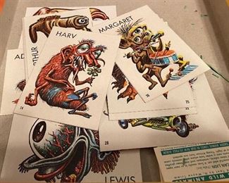 Vintage Monster Stickers