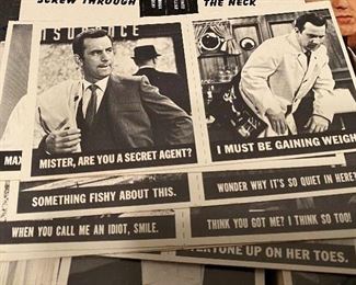 Get Smart Non Sport Cards (Two Cards Unseparated)