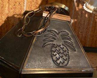 Primitive Punch Tin Light