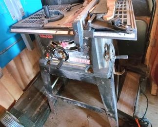 1 of 2 Craftsman 10 Inch Table saw
