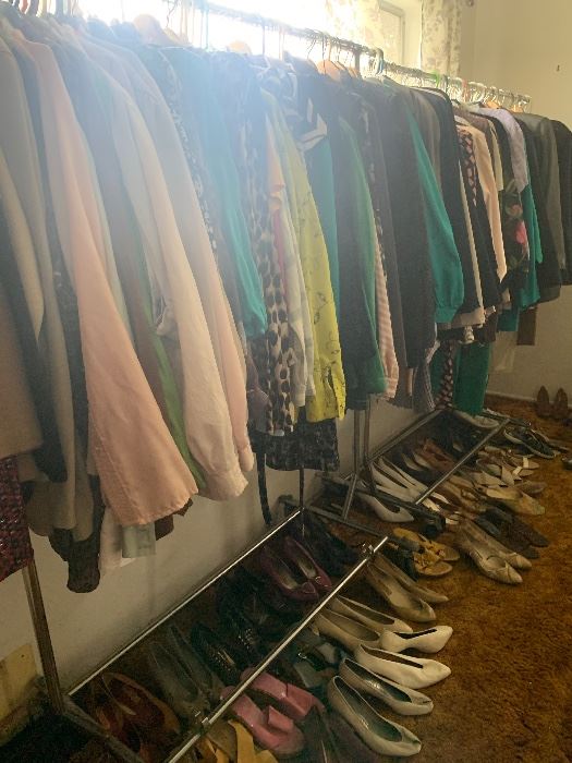 Clothing, new and vintage.