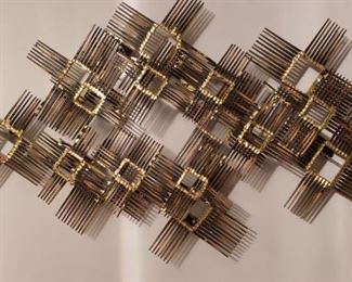 Art Mid-Century Modern Marc Creates Wall Sculpture