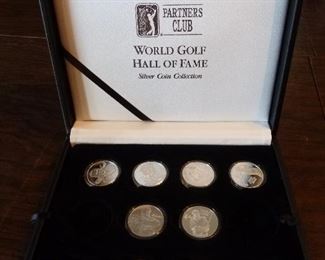 Silver World Golf Coin Collection