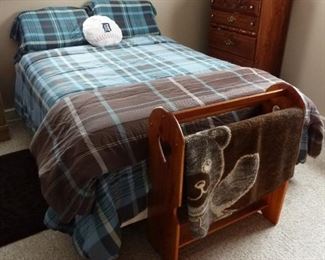 Full Size Bed and Mattress Set