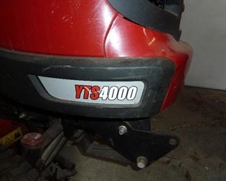 Craftsman YTS 4000 Lawn Tractor with Cab and Snow Blower