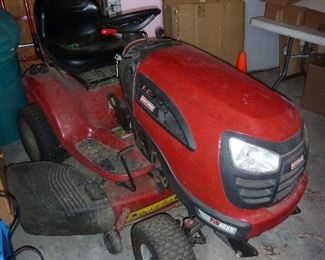 Craftsman YTS 4000 Lawn Tractor with Cab and Snow Blower