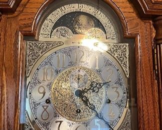 Top of grandfather clovk