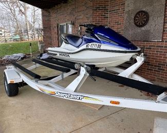 2005 Honda AquaTrax (125 hrs) with double trailer, price for both $5k