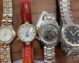 men's watches, Citizen, Bulova