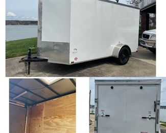 2021 Quality cargo  12x6 wide enclosed trailer  $4600.