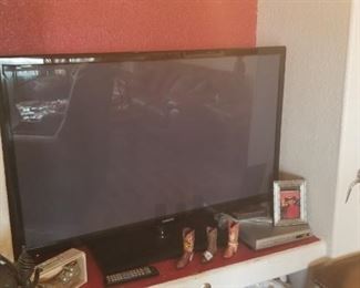 Flat screen TV. 1 of 3 TVs included in the sale.