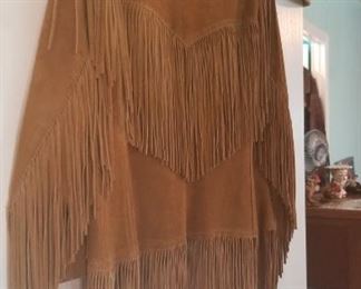 Very nice western style leather jacket