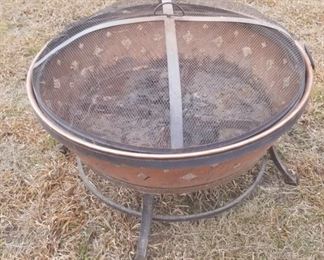 Large fire pit