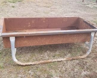 Vintage stock trough