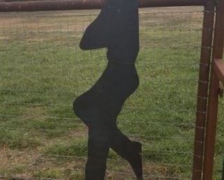 A great piece. Cowboy silhoute