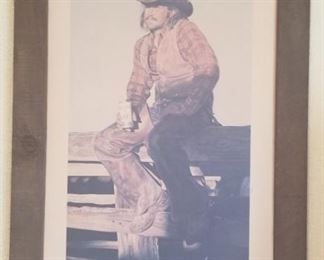 Cowboy painting