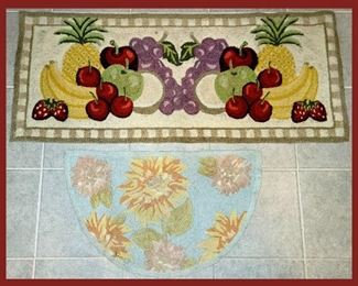 Hooked Rugs; There are MANY Nice Rugs in the Sale