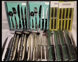 Loads of Knives; Many More than shown 