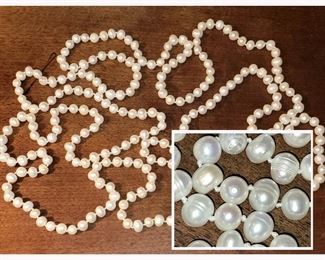 Long String of Real Pearls 