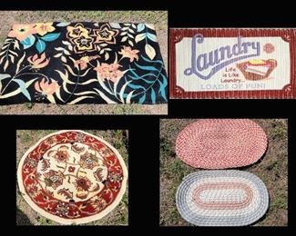 Sample of the Rugs available