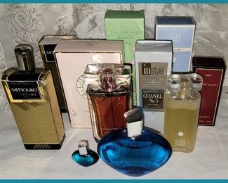 Lots of Perfumes and Colognes