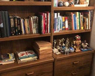 Book cases and Books