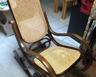 Vintage mid century modern Bentwood Rocker