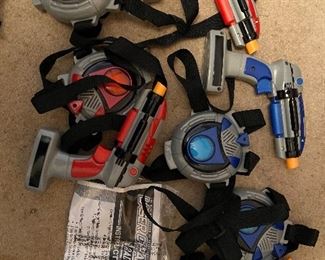 2 sets of Laser tag