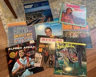 Tiki record collection!