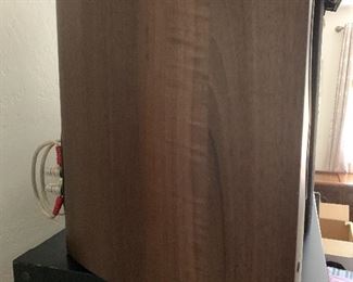 Walnut Kef speakers are gorgeous  