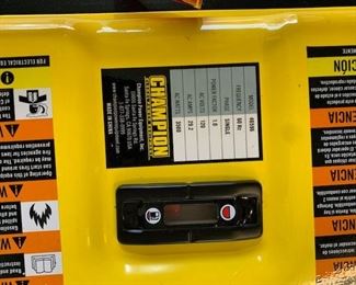 3500 Watt Champion generator