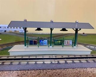 Complete running Rail King ready to run f 3 diesel santa fe train set with switches