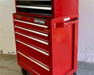 Craftsman large and small tool storage drawers
