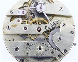 Patek Philippe Pocket Watch Movement With Dial