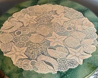 Item 86:  Seashell Table Doily (we have several others as well): $14