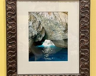 Item 399:  Framed Photograph (Ocean Cave) - 16" x 18.5":  $28