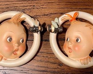 Item 356:  "Ba-Bee" Boy & Girl Hummel Figurine:  $65 for pair