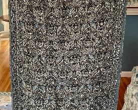 Item 485:  Heavy Beaded Shawl: $85