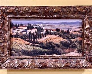 Item 446:  "Tuscany" Giclee - 12.75" x 8.25": $38