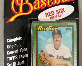 Item 506:  1990 Baseball Red Sox Team Set (NIB): $5