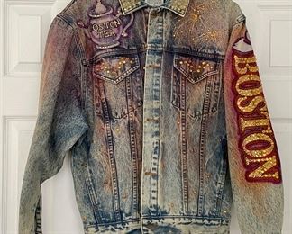 Item 486:  Tony Alamo "Boston" Jean Jacket (size M):  $800