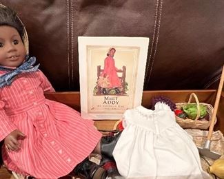 American Girl Doll (Addy) & Accessories