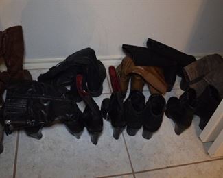 Lot of boots