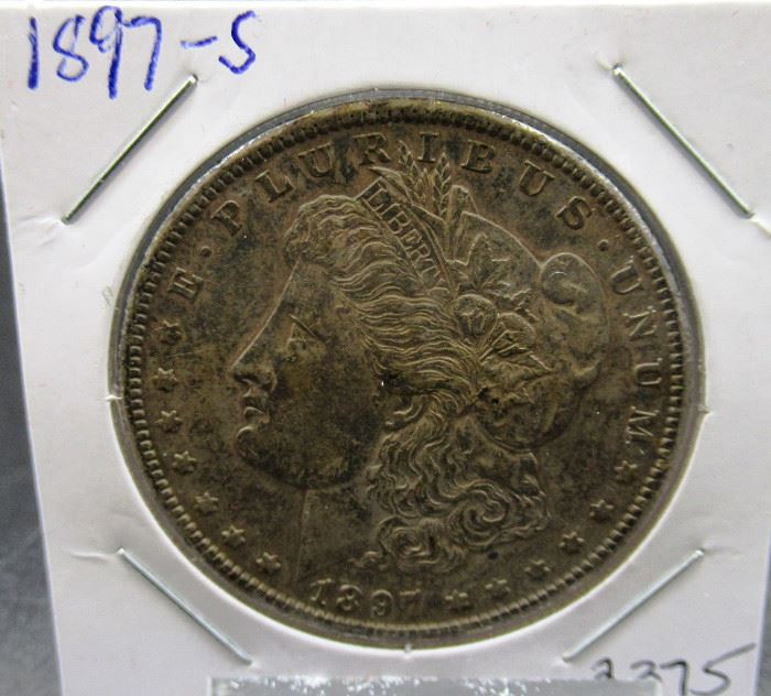 1897-S Morgan Dollar