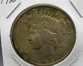 1922 Peace Dollar