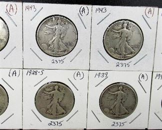 Walking Liberty Half Dollars