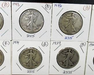 Walking Liberty Half Dollars